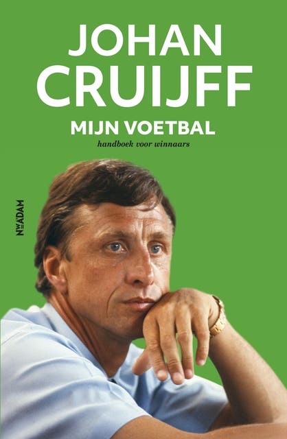 Johan Cruijff - Mijn voetbal: handboek voor winnaars – omslag van het luisterboek van Jaap de Groot,Johan Cruyff