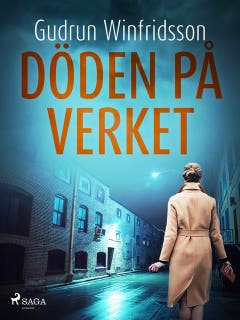 Döden på Verket – omslag till ljudboken av Gudrun Winfridsson