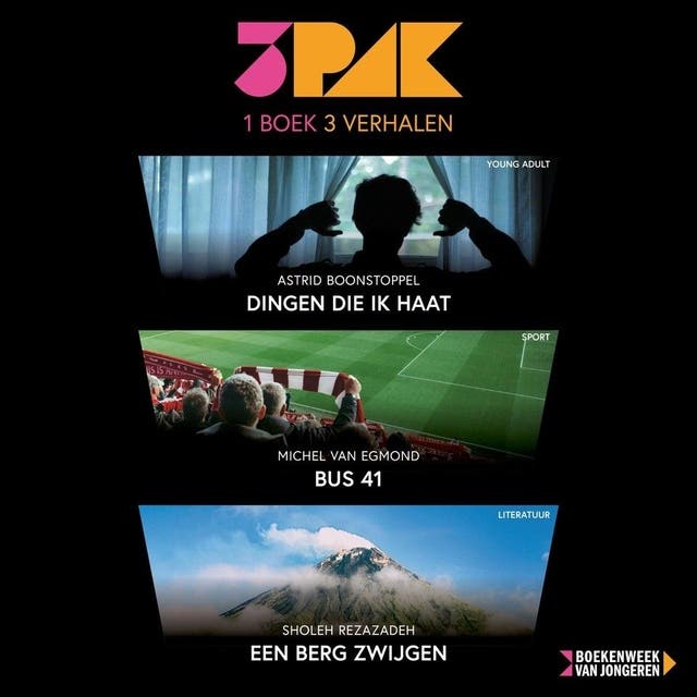 3PAK 2024 – omslag van het luisterboek van Astrid Boonstoppel,Michel van Egmond,Sholeh Rezazadeh