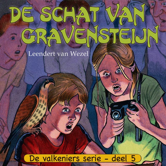 De schat van Gravensteijn – omslag van het luisterboek van Leendert van Wezel