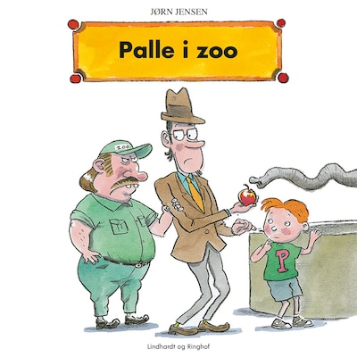 Palle i zoo – omslag til lydbogen af Jørn Jensen