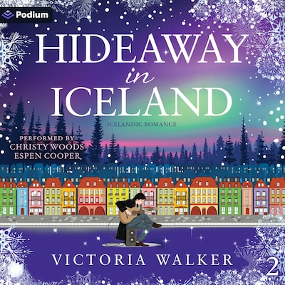 Hideaway in Iceland – omslag til lydbogen af Victoria Walker