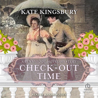 Check-Out Time – omslag til lydbogen af Kate Kingsbury