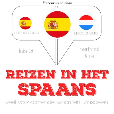Reizen in het Spaans – omslag van het luisterboek van JM Gardner