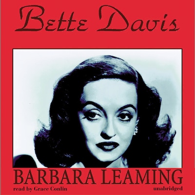 Bette Davis – omslag til lydbogen af Barbara Leaming