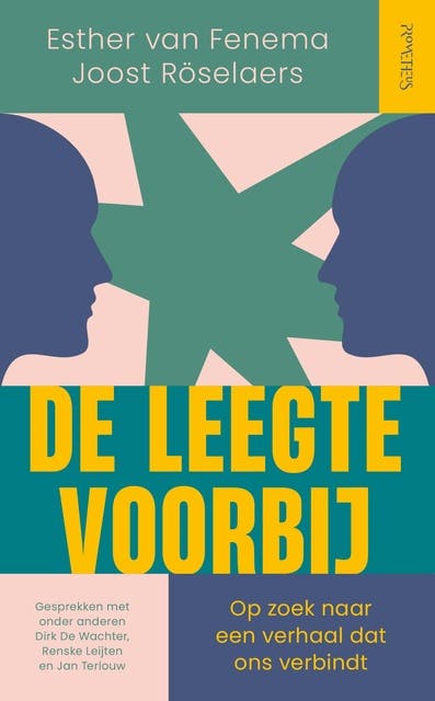 De leegte voorbij: Op zoek naar een verhaal dat ons verbindt – omslag van het luisterboek van Esther van Fenema,Joost Roselaers