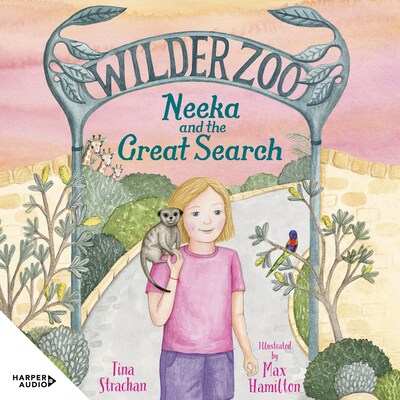 Neeka and the Great Search (Wilder Zoo, #3) – omslag til lydbogen af Tina Strachan