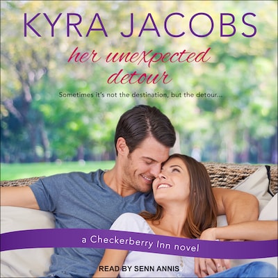 Her Unexpected Detour – omslag til lydbogen af Kyra Jacobs