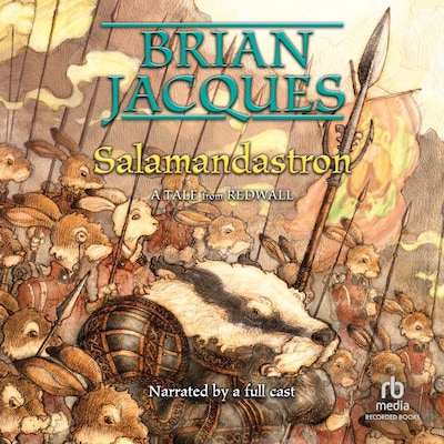 Salamandastron – omslag van het luisterboek van Brian Jacques