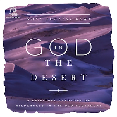 God in the Desert – omslag til lydbogen af Noel Forlini Burt
