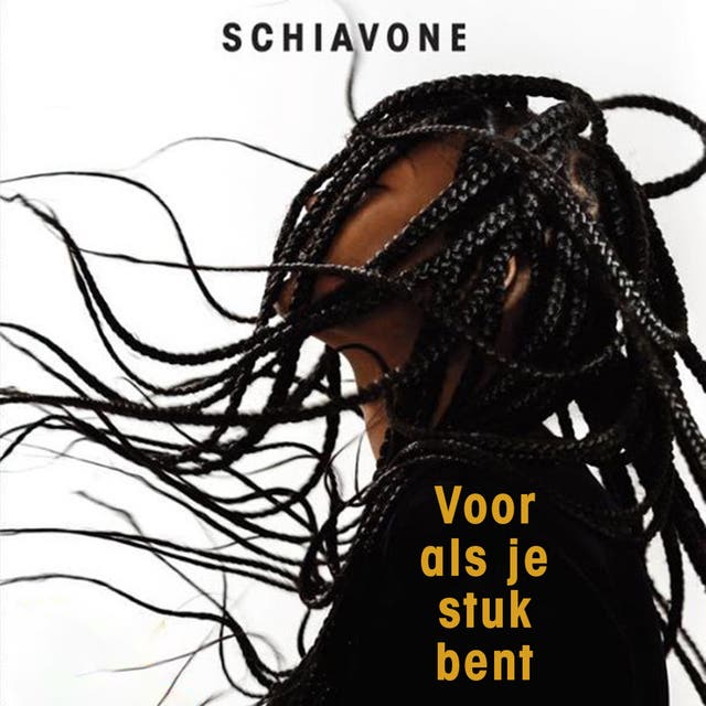 Voor als je stuk bent – omslag van het luisterboek van Schiavone Simson