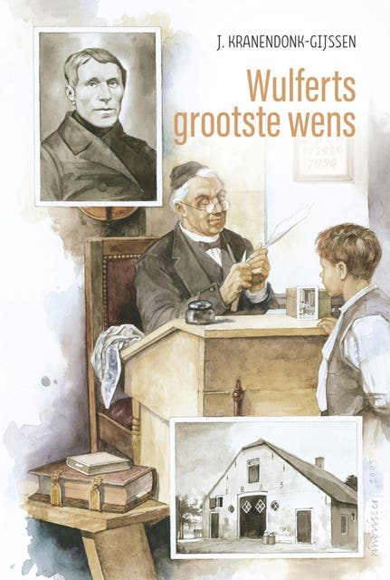 Wulferts grootste wens – omslag van het luisterboek van J. Kranendonk-Gijssen