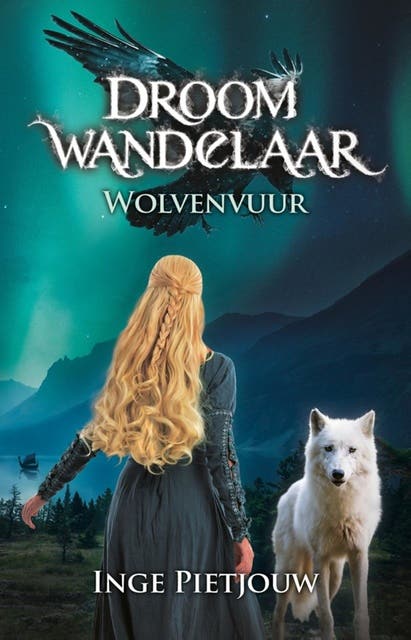Wolvenvuur – omslag van het luisterboek van Inge Pietjouw