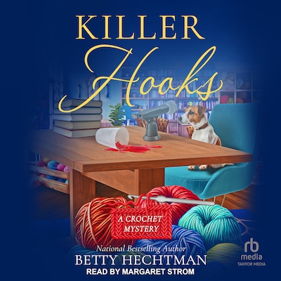 Killer Hooks – omslag til lydbogen af Betty Hechtman