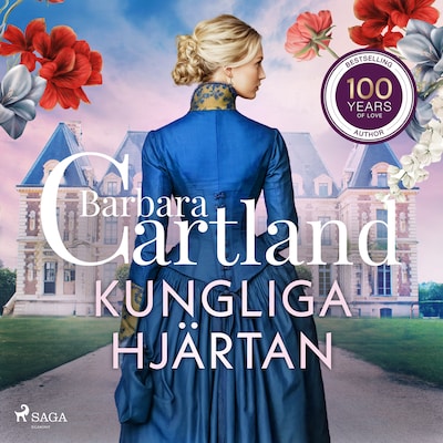 Kungliga hjärtan – omslag till ljudboken av Barbara Cartland