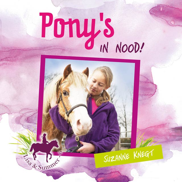 Pony's in nood – omslag van het luisterboek van Suzanne Knegt