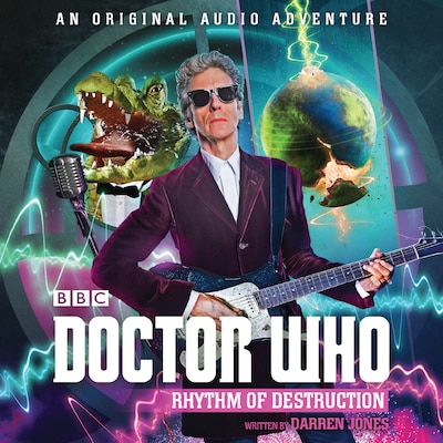 Doctor Who: Rhythm of Destruction – omslag til lydbogen af Darren Jones