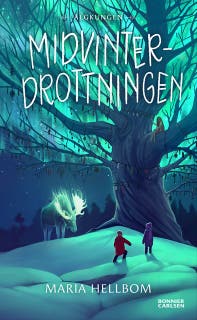 Midvinterdrottningen – omslag till ljudboken av Maria Hellbom