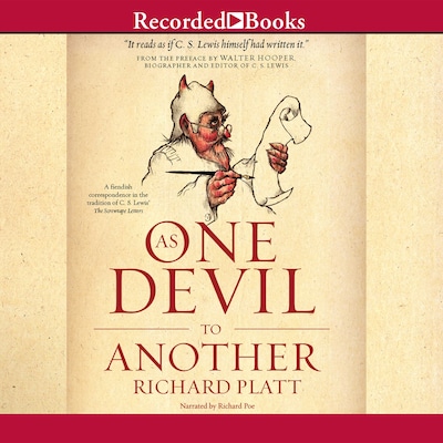 As One Devil to Another – omslag til lydbogen af Richard Platt, Walter Hooper