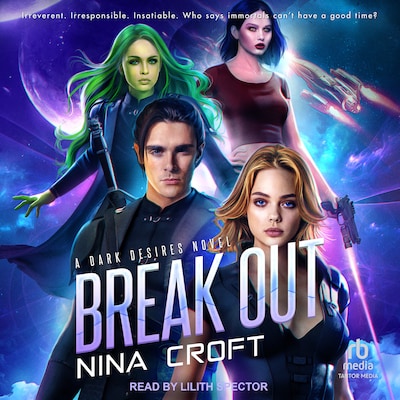 Break Out – omslag til lydbogen af Nina Croft