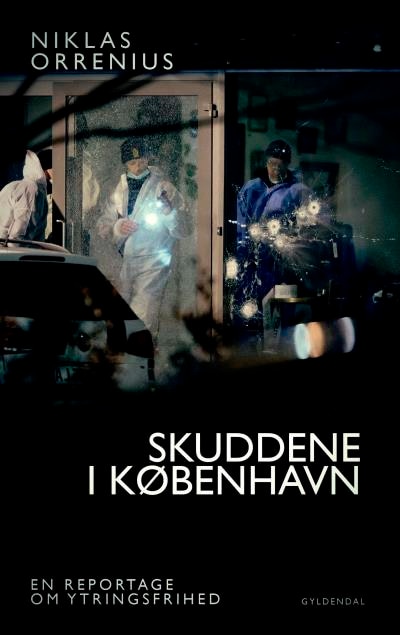 Skuddene i København – omslag til lydbogen af Niklas Orrenius