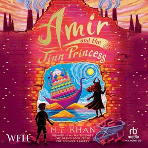 Amir and the Jinn Princess – okładka audiobooka, autor M.T. Khan