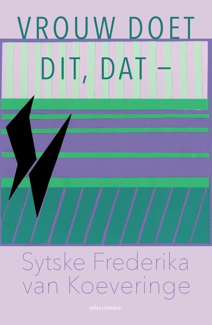 Vrouw doet dit, dat- – omslag van het luisterboek van Sytske Frederika van Koeveringe