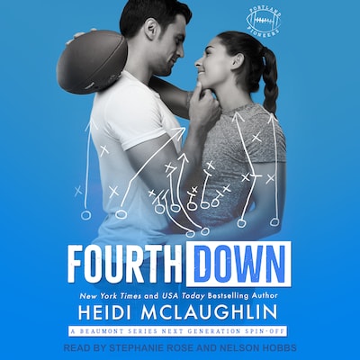Fourth Down – omslag til lydbogen af Heidi McLaughlin
