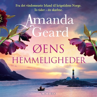 Øens hemmeligheder – omslag til lydbogen af Amanda Geard
