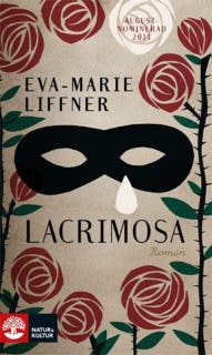 Lacrimosa – omslag till ljudboken av Eva-Marie Liffner