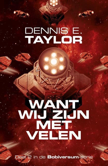 Want wij zijn met velen – omslag van het luisterboek van Dennis E. Taylor