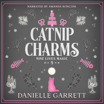 Catnip Charms – omslag til lydbogen af Danielle Garrett