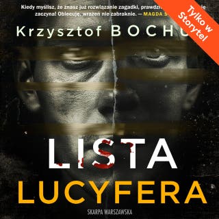 Lista Lucyfera – okładka audiobooka, autor Krzysztof Bochus