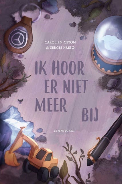 Ik hoor er niet meer bij – omslag van het luisterboek van Carolien Ceton,Sergej Kreso