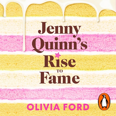 Jenny Quinn’s Rise to Fame – omslag til lydbogen af Olivia Ford
