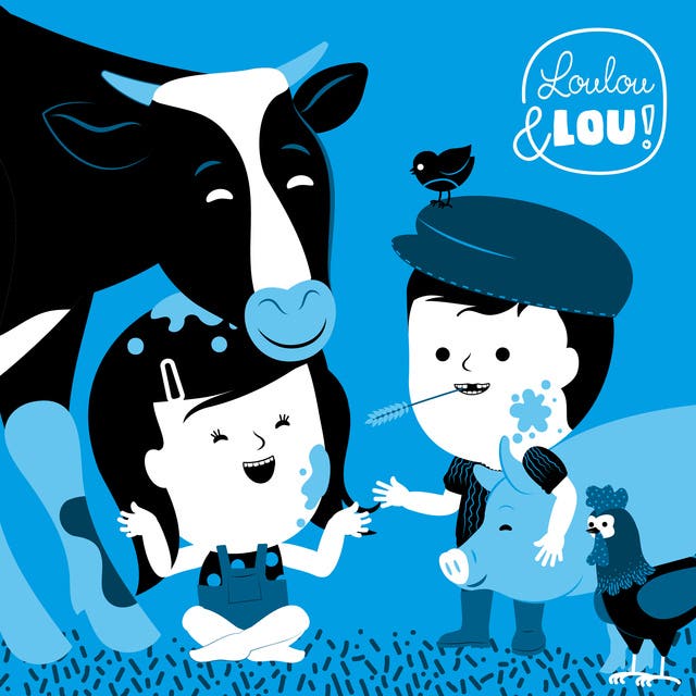 De Varkensstal – omslag van het luisterboek van Luisterverhalen Loulou en Lou