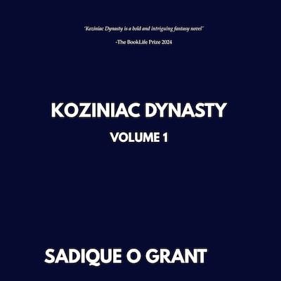 Koziniac Dynasty – omslag til lydbogen af Sadique O. Grant