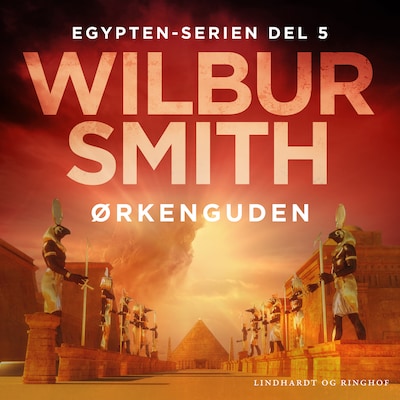 Ørkenguden – omslag til lydbogen af Wilbur Smith
