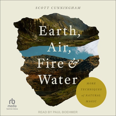 Earth, Air, Fire & Water – omslag til lydbogen af Scott Cunningham