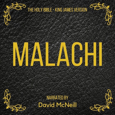 The Holy Bible - Malachi – omslag til lydbogen af King James