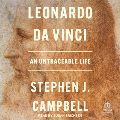 Leonardo da Vinci – omslag til lydbogen af Stephen J. Campbell
