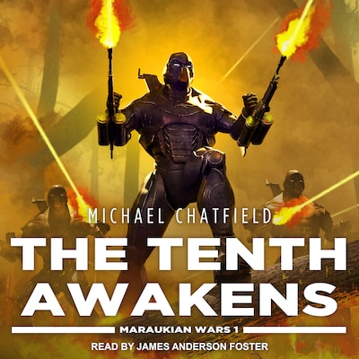 The Tenth Awakens – omslag til lydbogen af Michael Chatfield