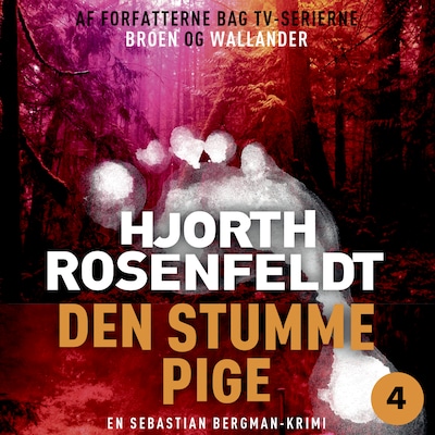 Den stumme pige – omslag til lydbogen af Michael Hjorth, Hans Rosenfeldt