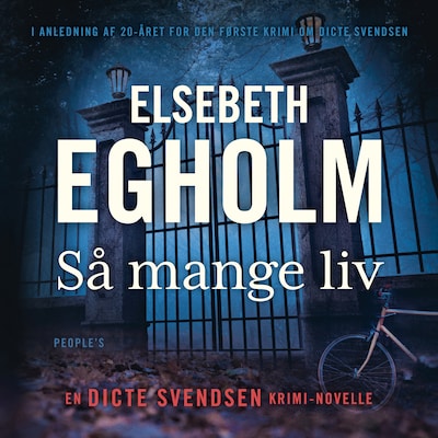 Så mange liv – omslag til lydbogen af Elsebeth Egholm
