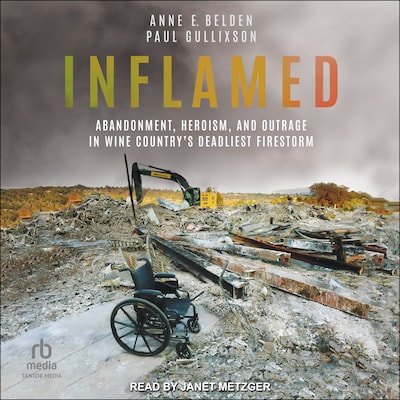 Inflamed – omslag til lydbogen af Anne E. Belden, Paul Gullixson