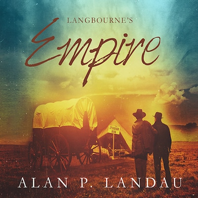 Langbourne's Empire – omslag til lydbogen af Alan Landau
