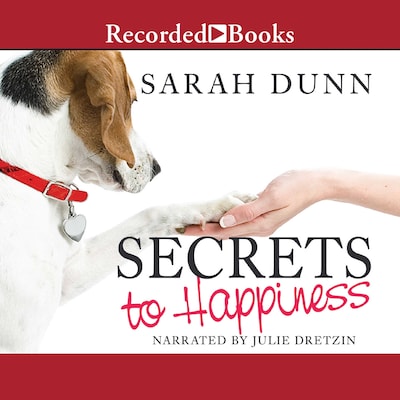 Secrets to Happiness – omslag til lydbogen af Sarah Dunn