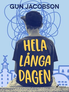 Hela långa dagen – omslag till ljudboken av Gun Jacobson