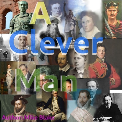 A Clever Man – omslag til lydbogen af Mike Blake