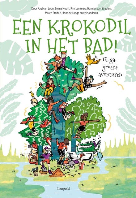 Een krokodil in het bad!: Gi-ga-groene avonturen